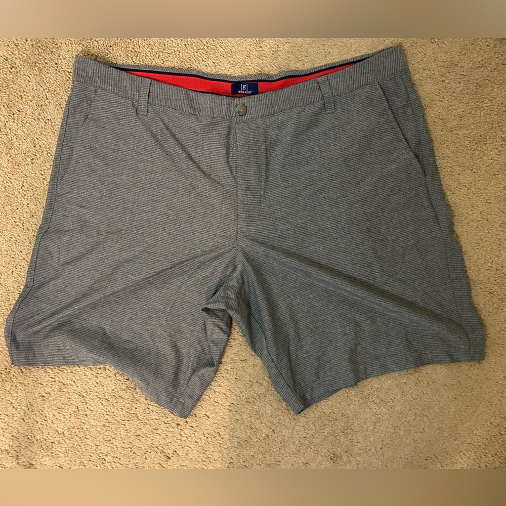 George Shorts Men's Size 44 Above The Knee Casual Flat Front